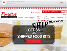 Tablet Screenshot of portillos.com